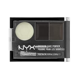 Product image 1 of NYX PROFESSIONAL MAKEUP Eyebrow Cake Powder, Black/Gray