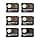 Product image 3 of NYX PROFESSIONAL MAKEUP Eyebrow Cake Powder, Black/Gray