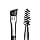 Product image 4 of NYX PROFESSIONAL MAKEUP Eyebrow Cake Powder, Black/Gray