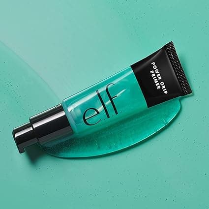 E.l.f. Power Grip Primer, Gel-Based & Hydrating Face Primer For Smoothing Skin & Gripping Makeup, Moisturizes & Primes, 0.811 Fl Oz (24 ml.)